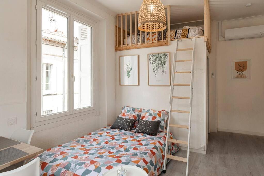 Charmant Studio Arbore Et Climatise Carcassonne Bagian luar foto